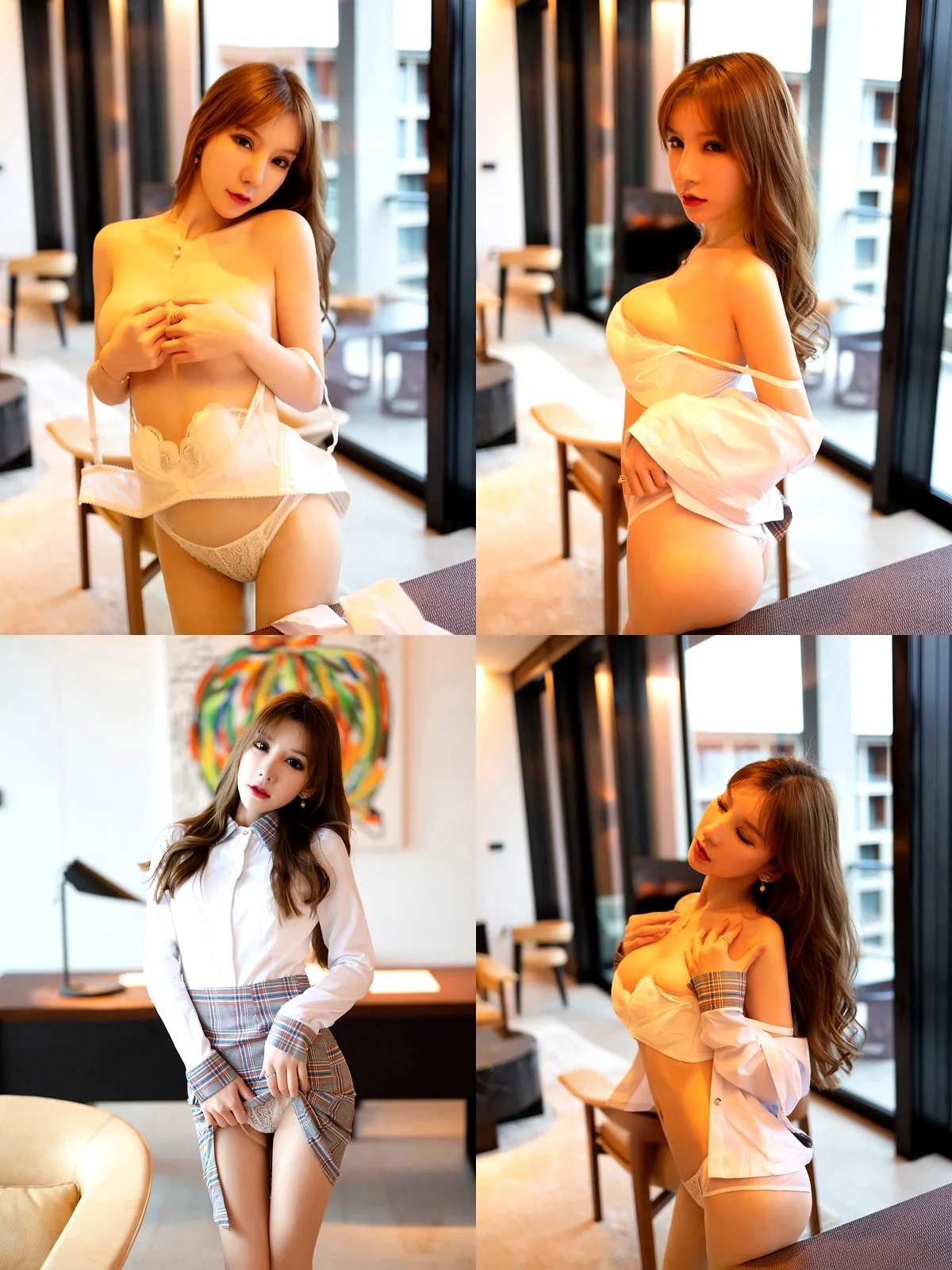 [YOUMI尤蜜荟]-第620期周于希Sandy写真-黑丝袜写真